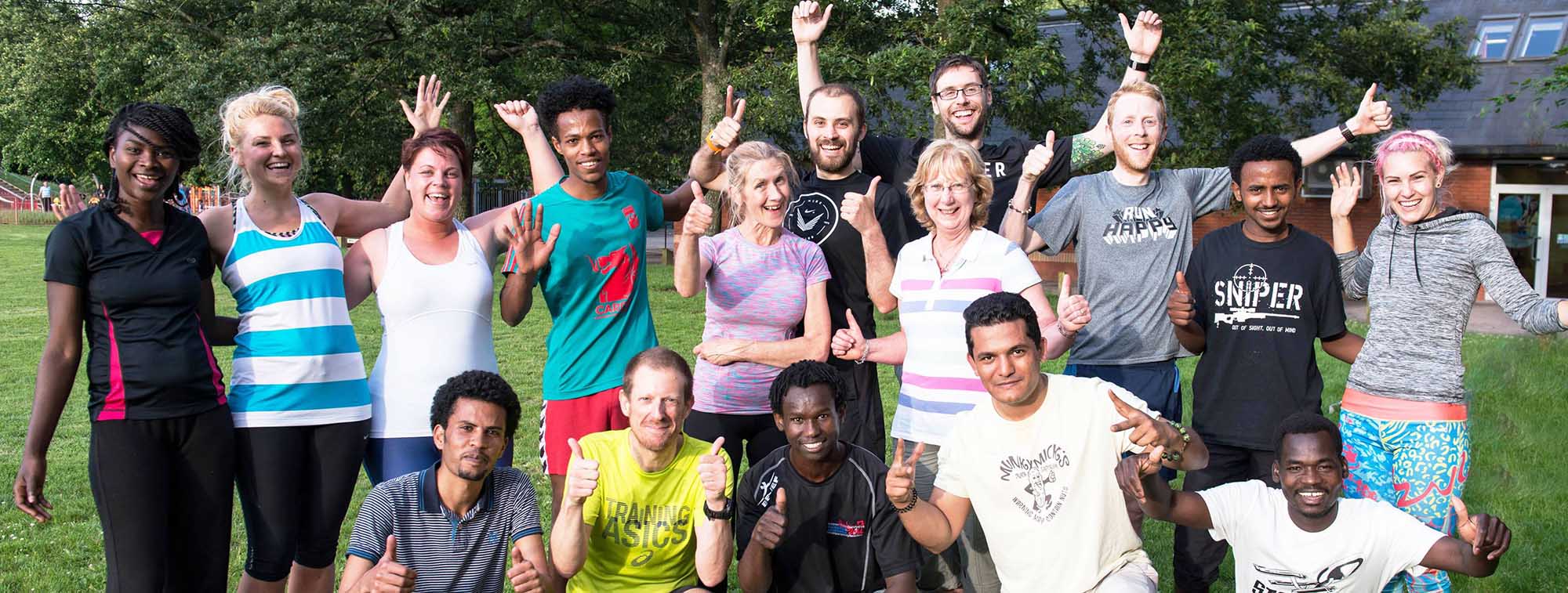 WRC – Group at Refugee Week Wales Refugee Week Wales Games in partnership with other organisations
