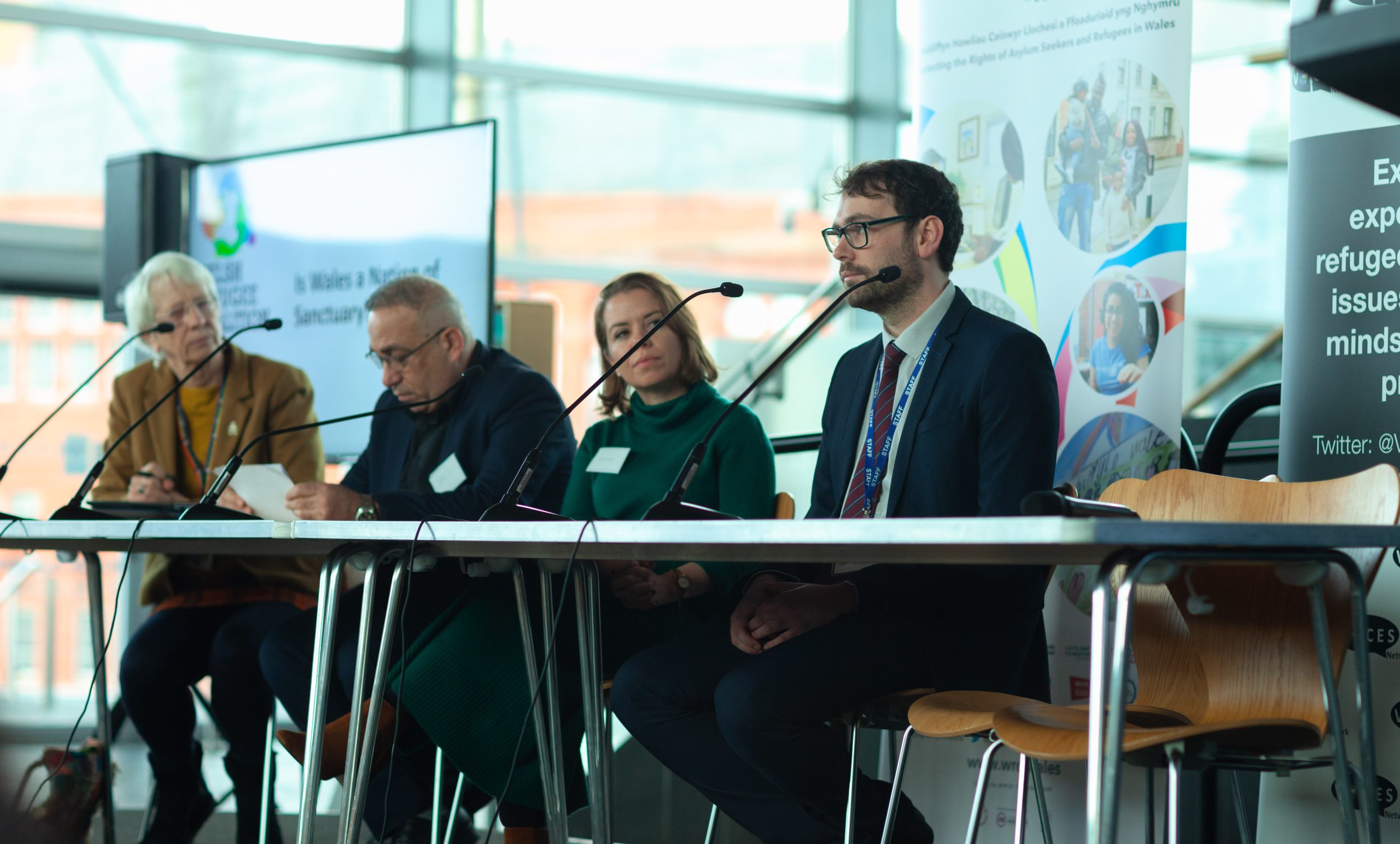 CEO facilitating Panel Impact. insights & reseach