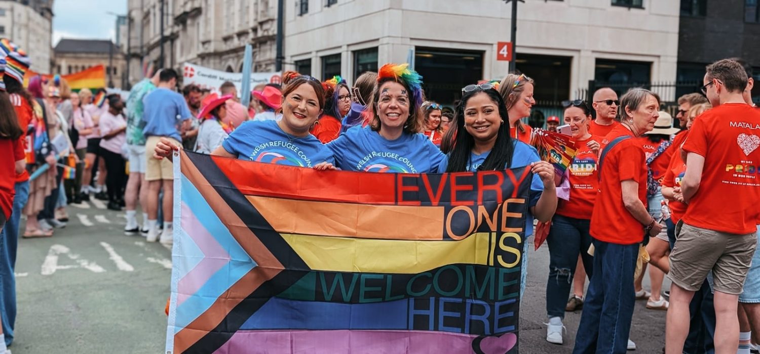 Proud at Pride Cymru