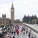 Runners with Big Ben in London.