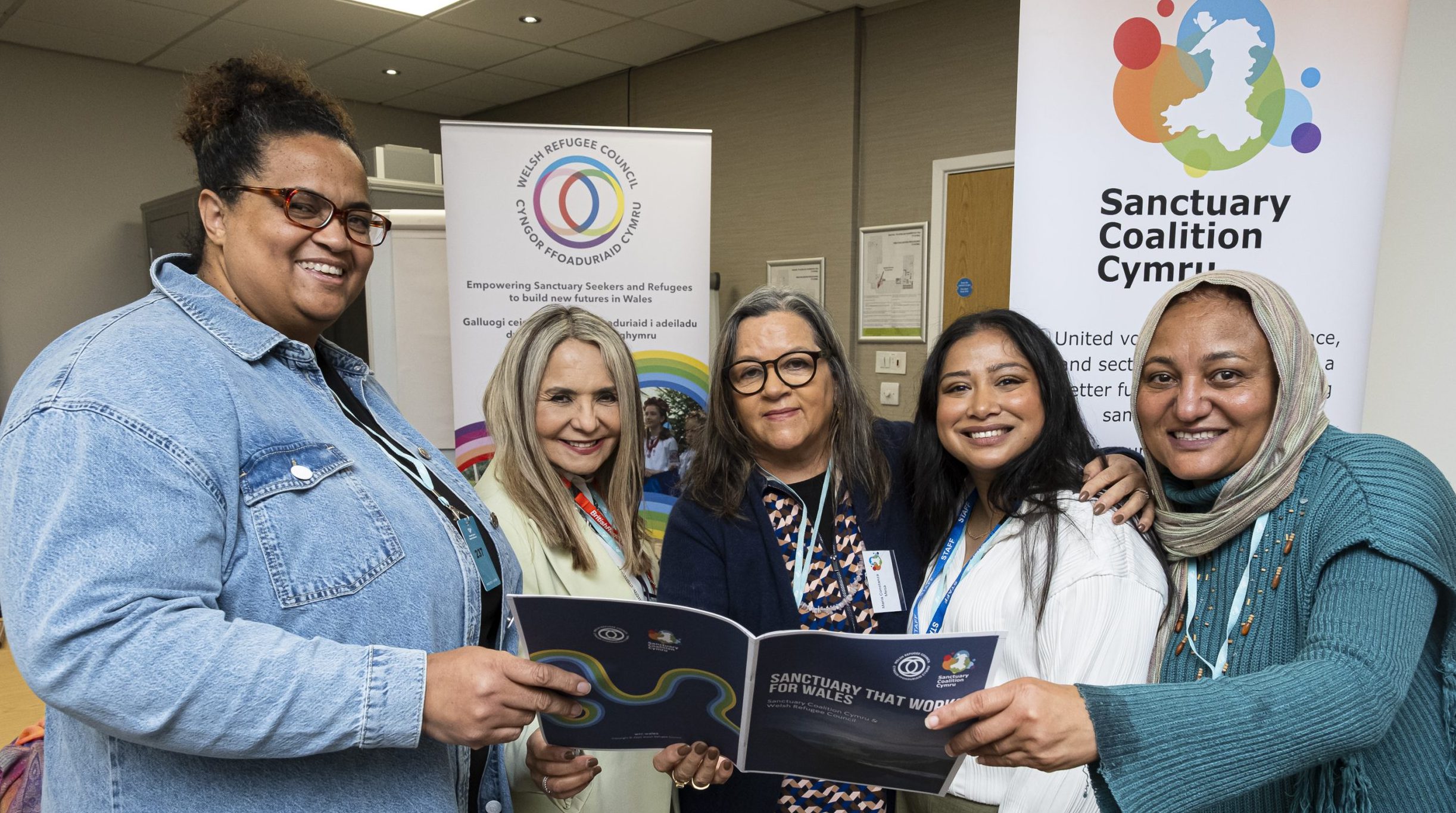 Sanctuary Coalition Cymru manifesto launch.